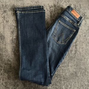 32/0 Wrangler High Rise Bold Cut Boot Jeans
